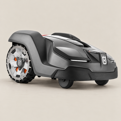 Spikes til Husqvarna Automower 320–450X monteret på robotplæneklipperen