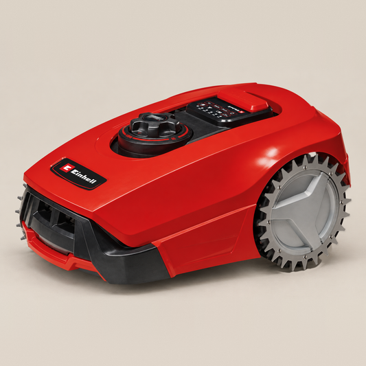 Spikes til Einhell GC-RM 500 monteret på robotplæneklipperen