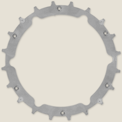Spikes-ring til Gardena Automower life / Sileno City i 2 mm rustfrit stål