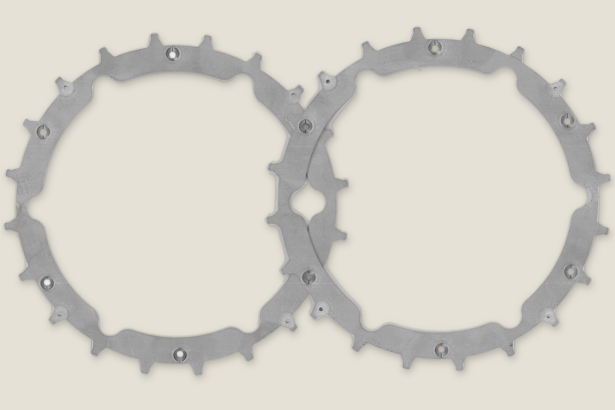 Spikes til Gardena Automower life / Sileno City – 2 ringe i 2 mm rustfrit stål