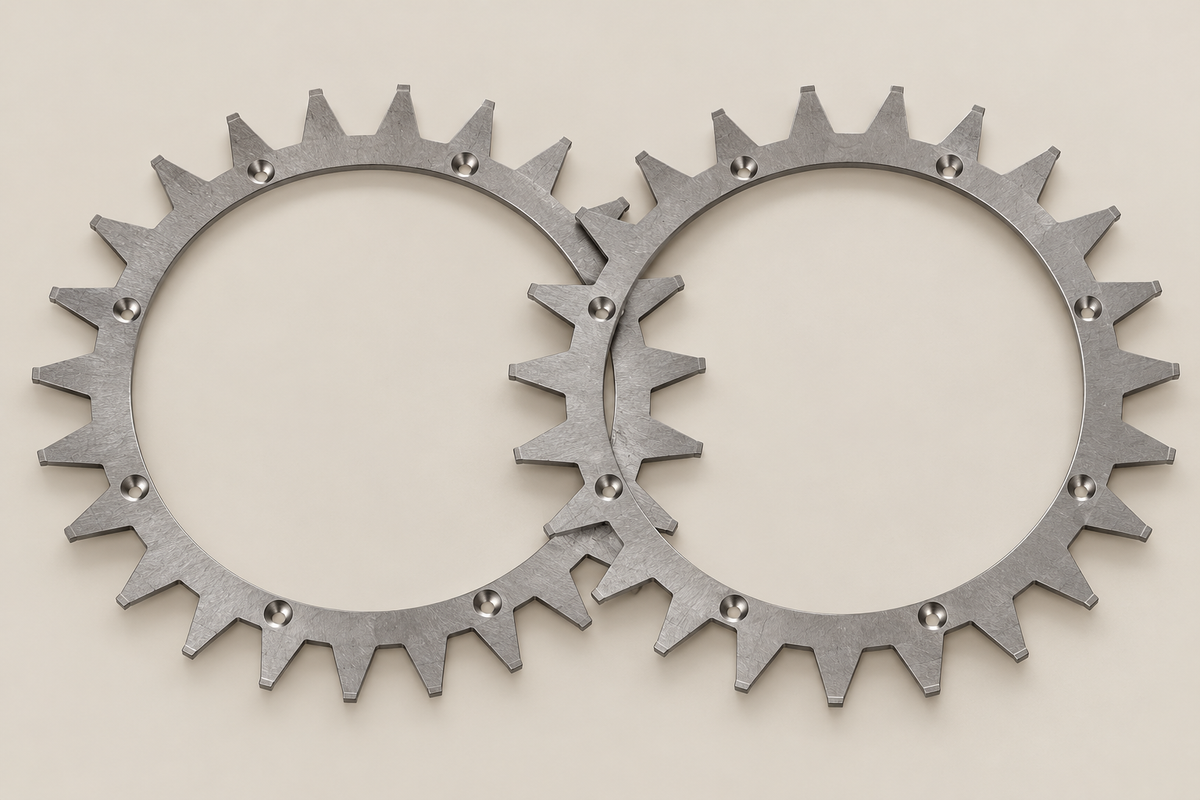 Spikes i 2 mm rustfrit stål til LandXcape LX797