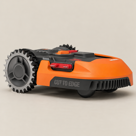 Spikes til Worx Landroid L monteret på robotplæneklipperen